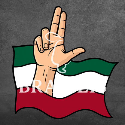 Camiseta Duplo L Tricolor