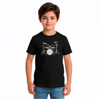 Camiseta Batera Infantil Brasilis